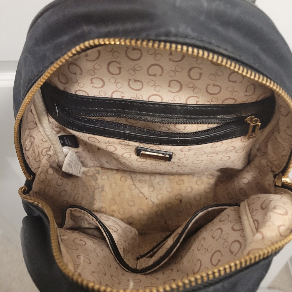 GUESS Black Backpack - Picture 2 of 3
